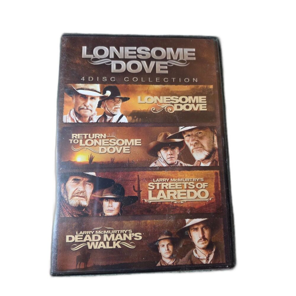 Lonesome Dove 4-Disc Collection DVD NWT Factory SEALED